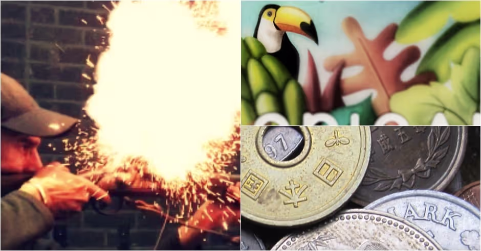 new sound effects - tropical, firearms and money sounds