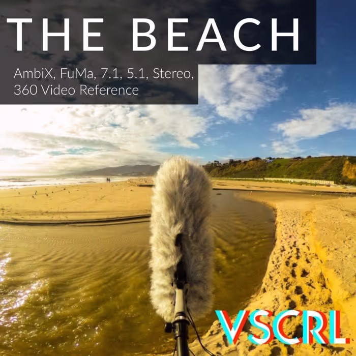The Beach ambisonic sound effects