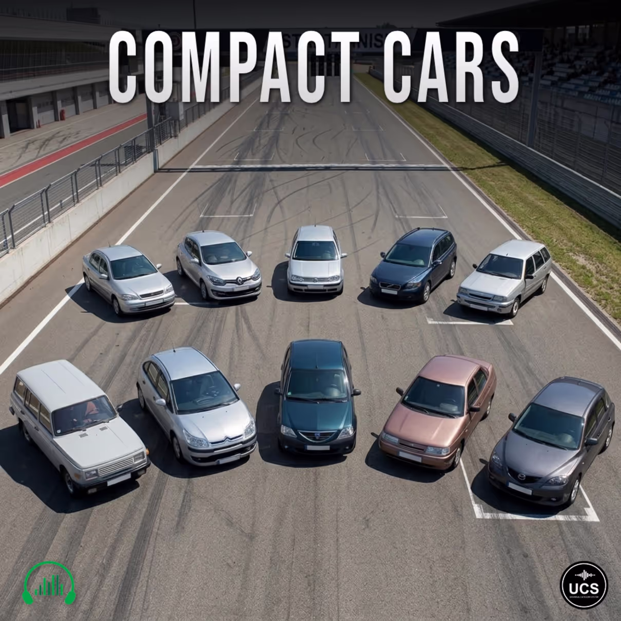 Compact Cars sound effects library by Krampfstadt Studio