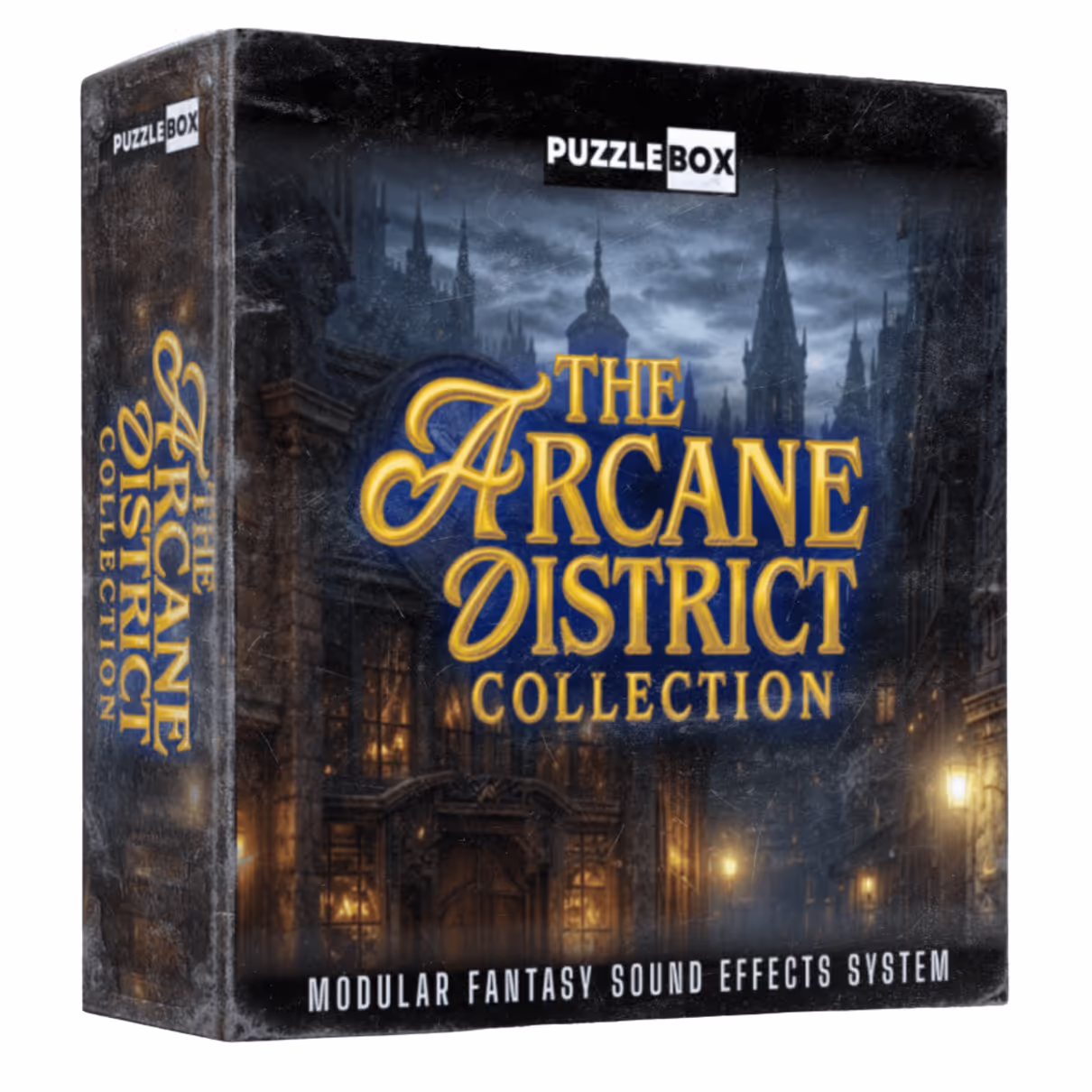 The Arcane District Collection sound effects library by Puzzlebox Audio