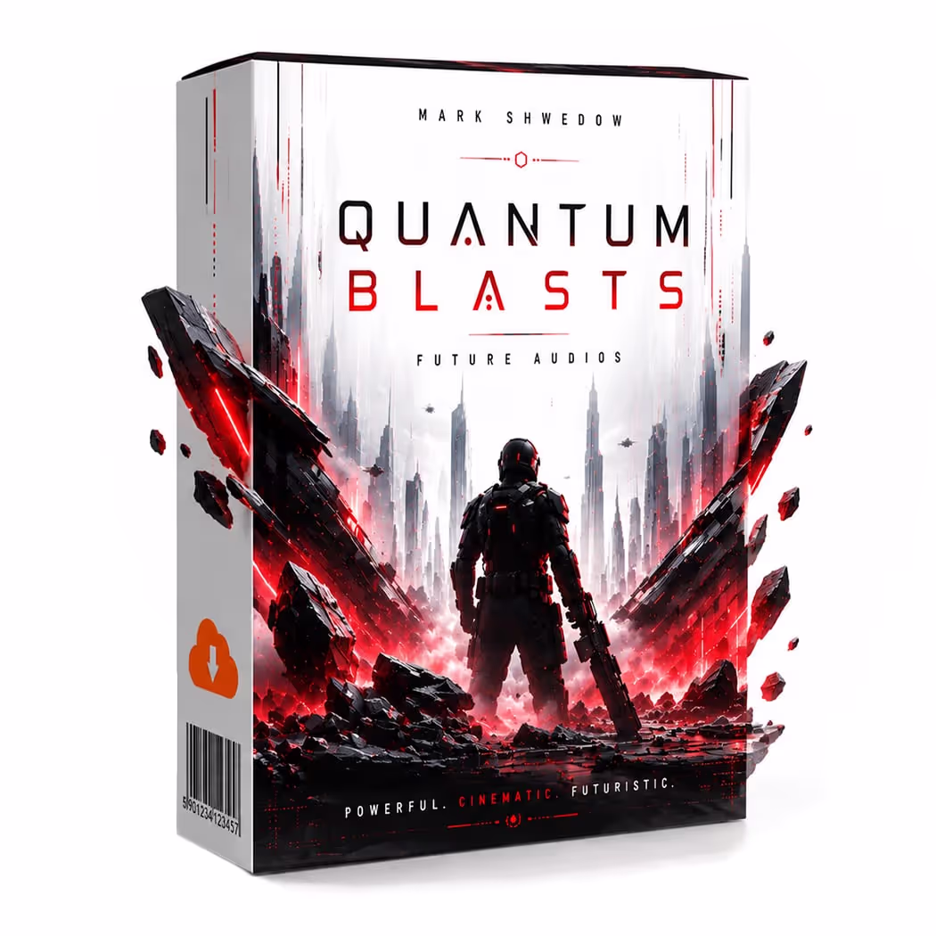 Quantum Blasts SFX - Futuristic Weapons and Sci-Fi Guns Sound Effects Pack by Gfx Sounds Studios