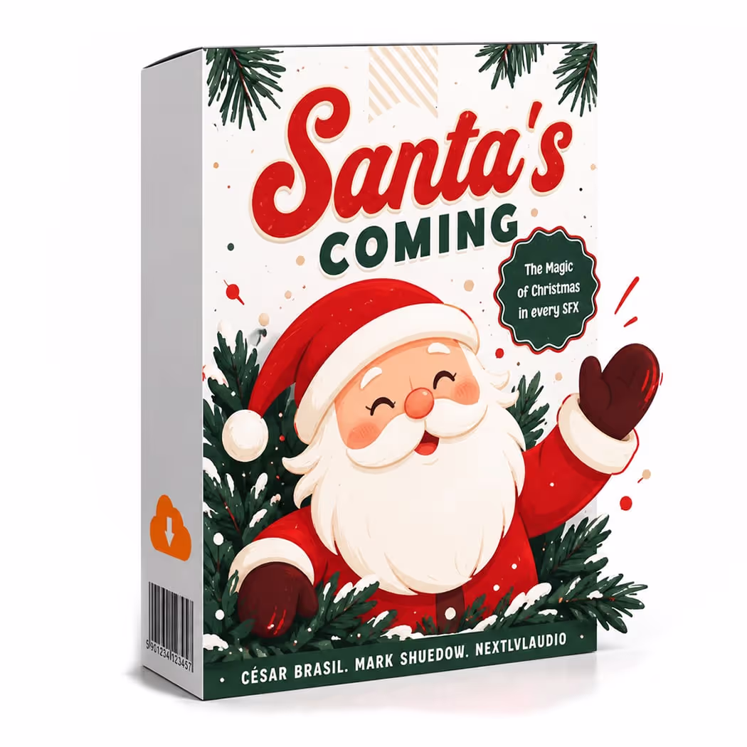 Christmas Sound Effects - Santa Claus, Festive and Holiday SFX Bundle by Gfx Sounds Studios