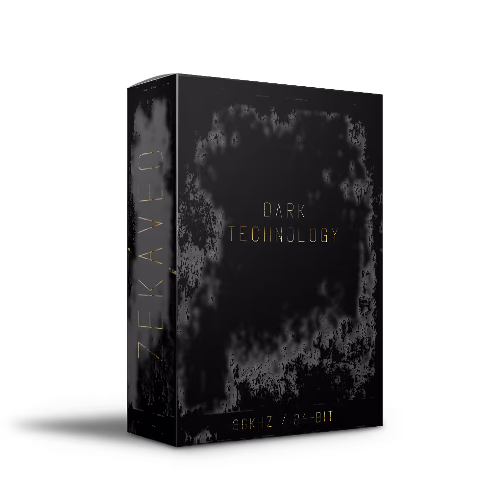 Dark Technology Vol. 1 | Designed sound effects library by ZEKAVEO Libraries