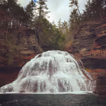 Waterfall sound effects 02