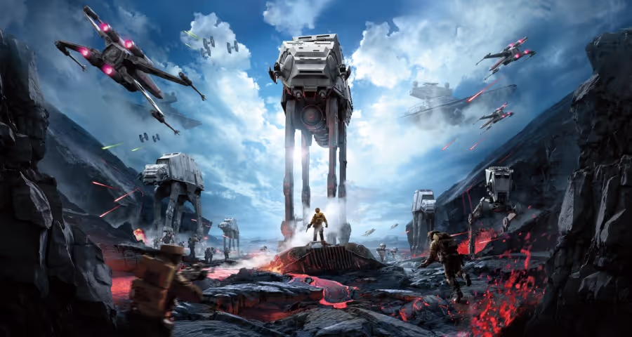 Star Wars Battlefront trailer sound