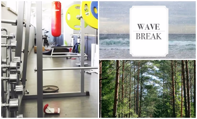 gym wave forest sound effects