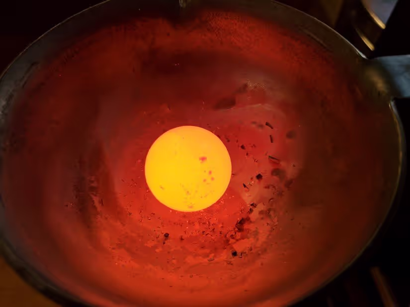 glowing hot ball bearing sound effects