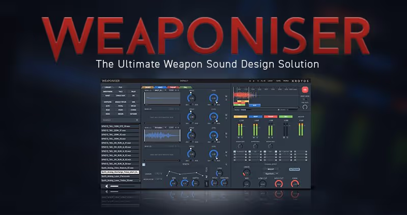 Weaponiser sound effects library