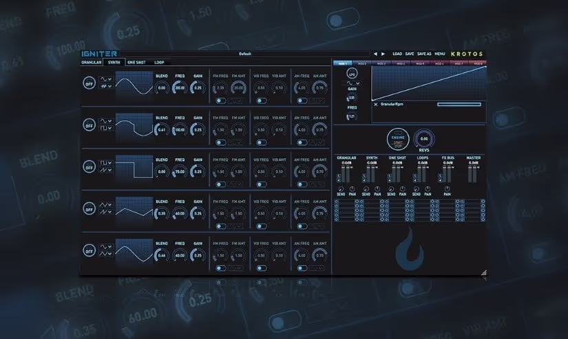 Igniter vehicle sound effects