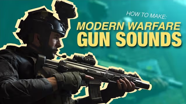 Modern Warfare weapon sound effects