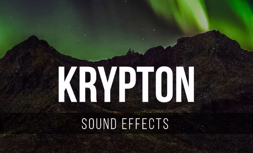 Krypton sound effects library