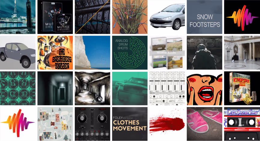 26 new sound libraries