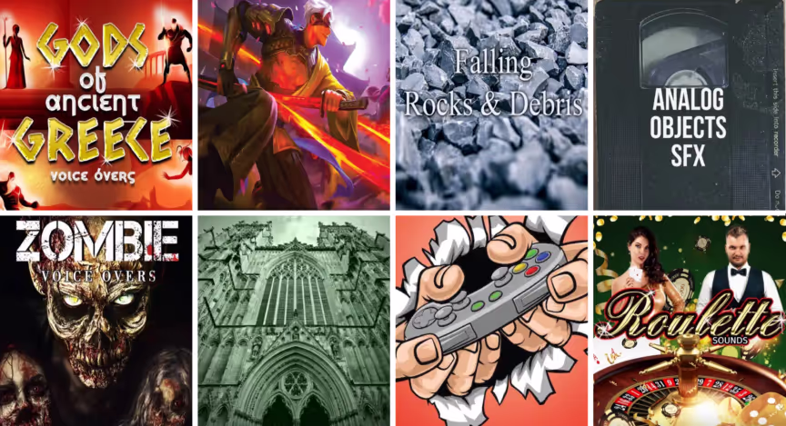 8 new sound libraries