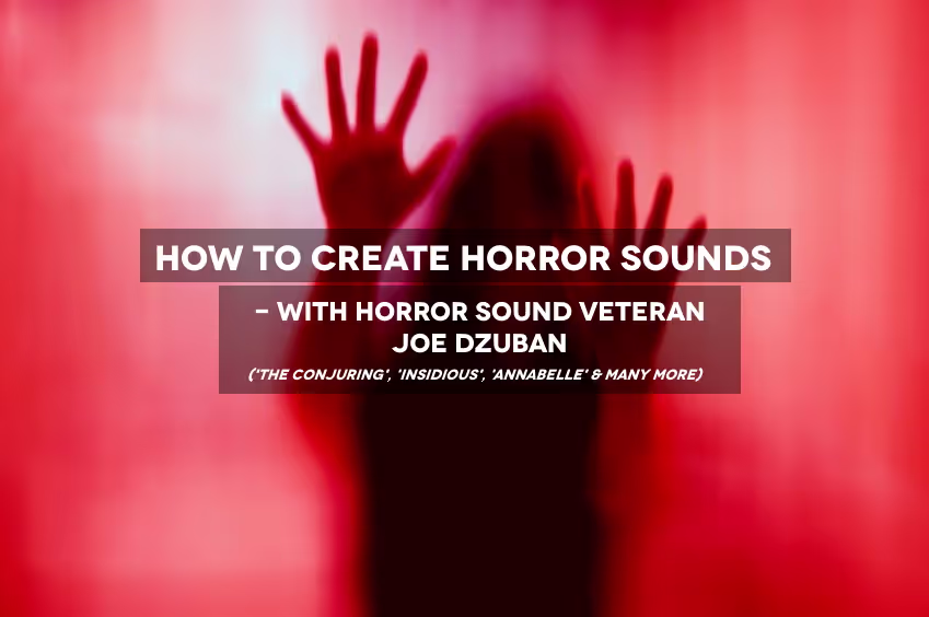 How to create horror sound effects