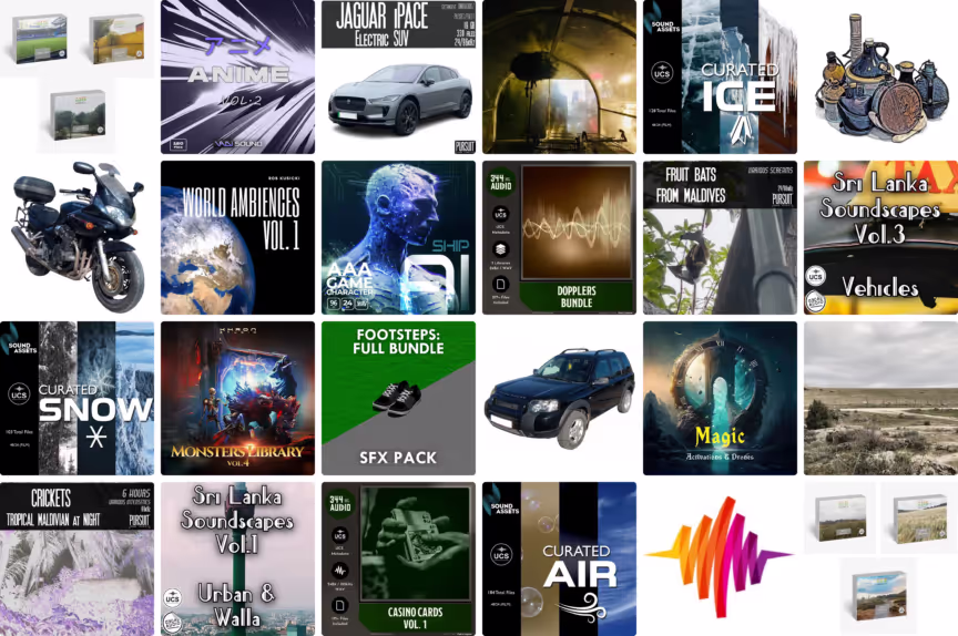 21 new sound libraries