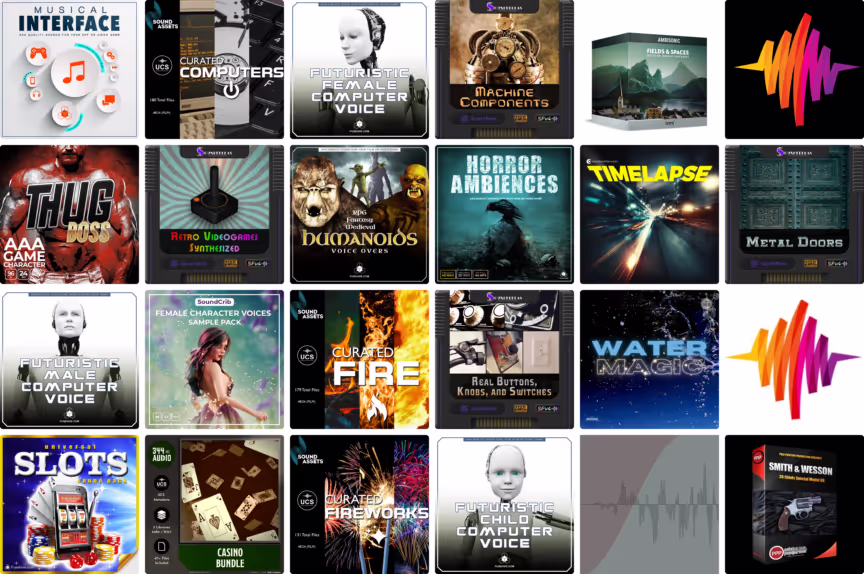 21 new sound libraries