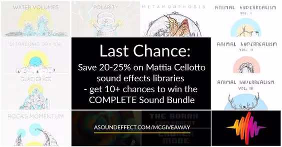 Mattia Cellotto sound effects giveaway