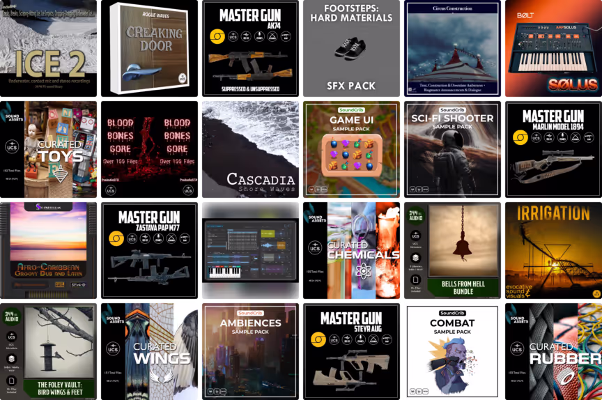 24 new sound libraries