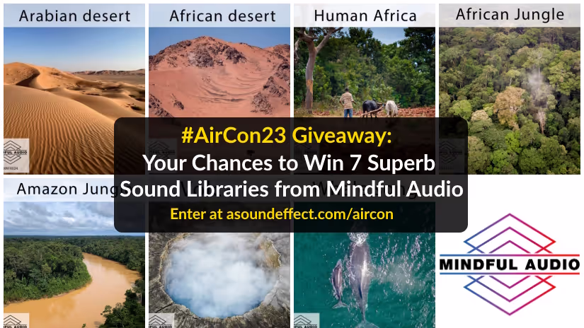 AirCon Sound Effects Giveaway