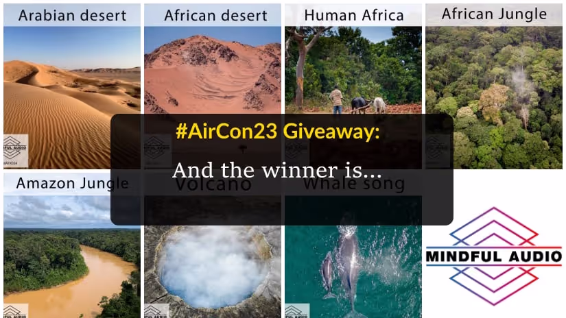 AirCon Audio Conference Giveaway Winner Announced