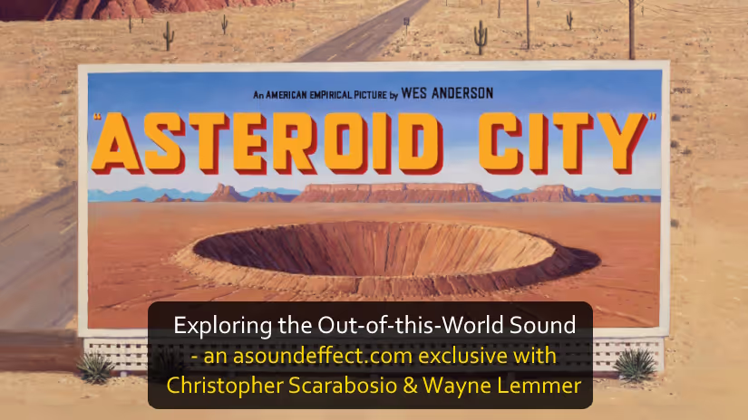 Asteroid City film sound
