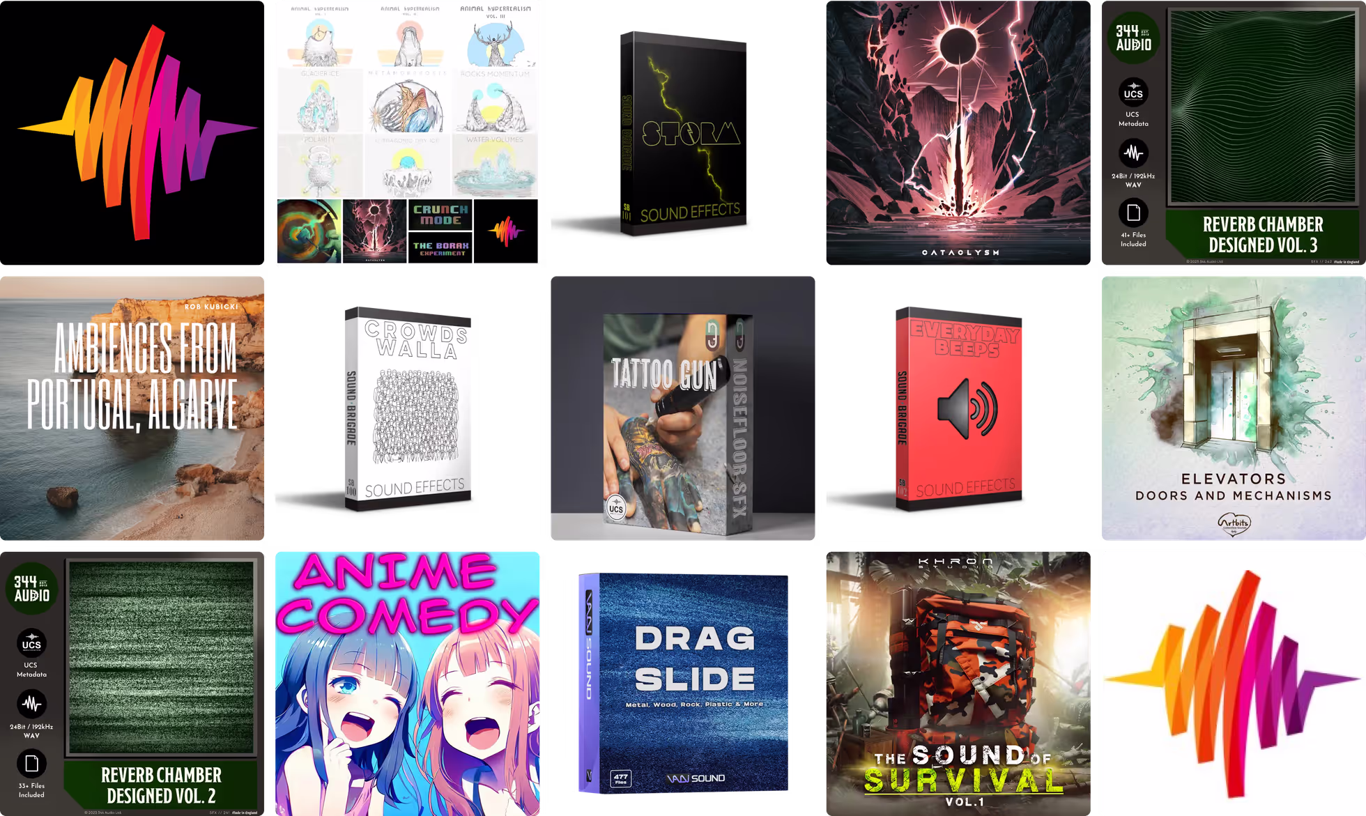 13 new sound libraries