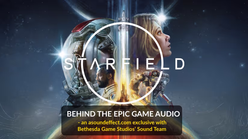 Starfield game audio, sound design and sound effects
