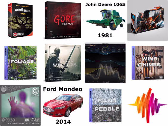 11 new sound libraries