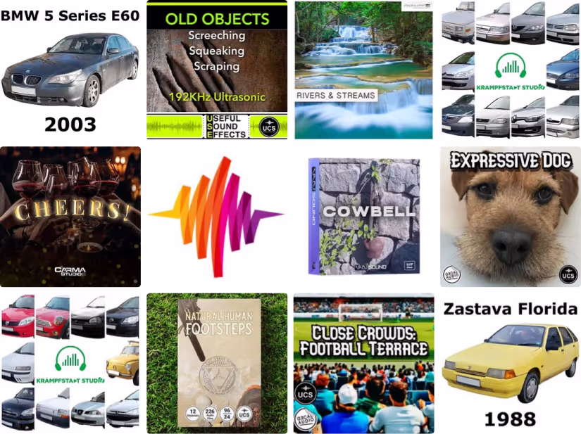 11 new sound libraries