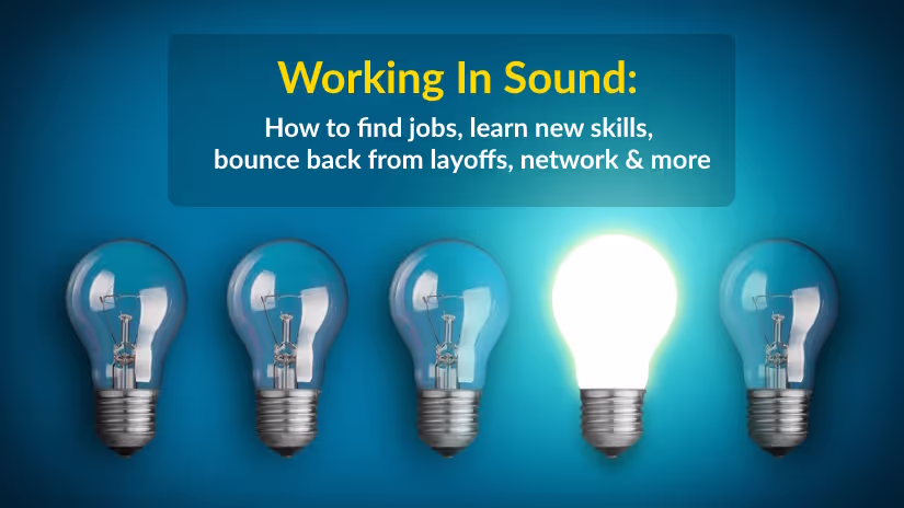 Work in game audio and film sound 2024