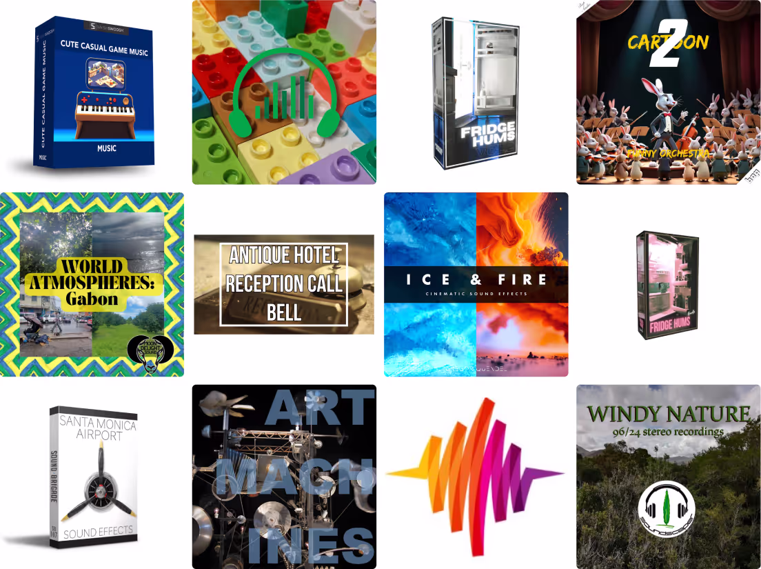 13 new sound libraries