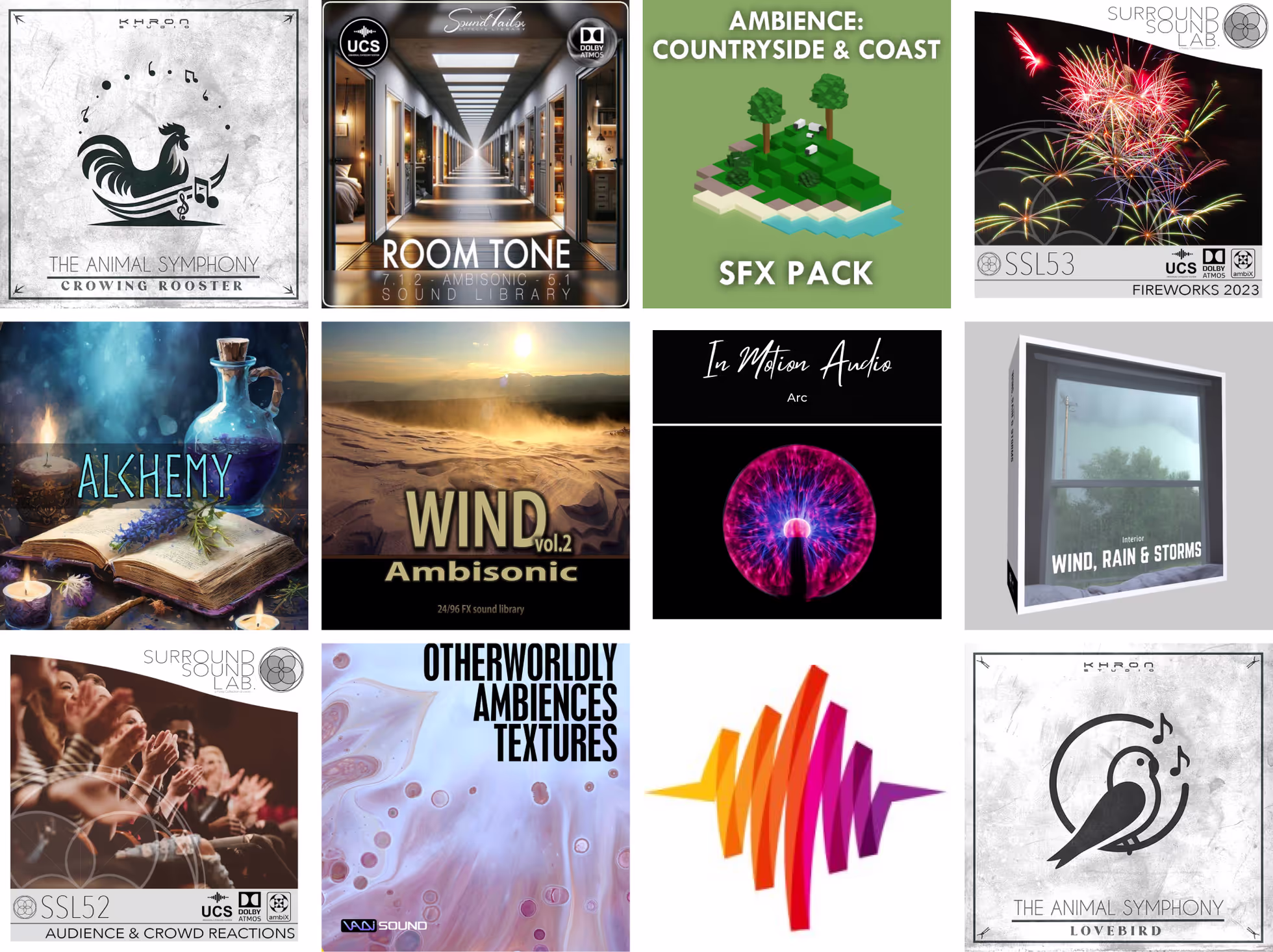 11 new sound libraries