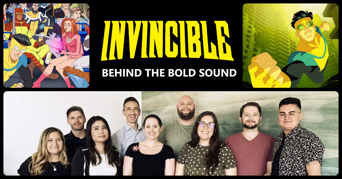Invincible series sound design