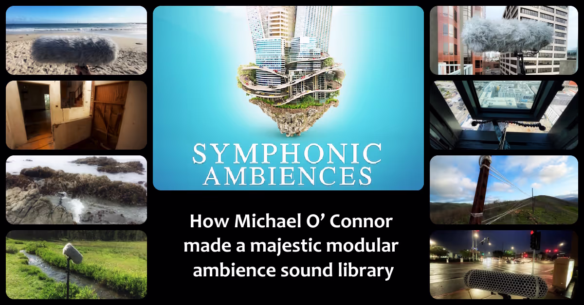 Symphonic Ambiences modular sound effects library