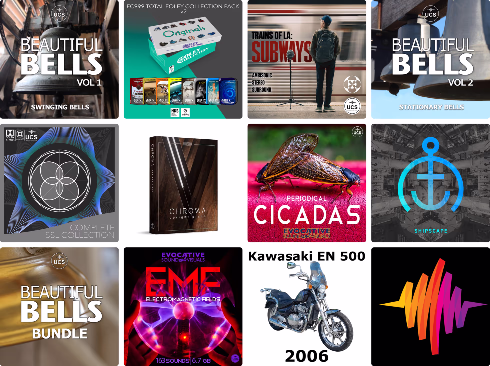 11 new sound libraries