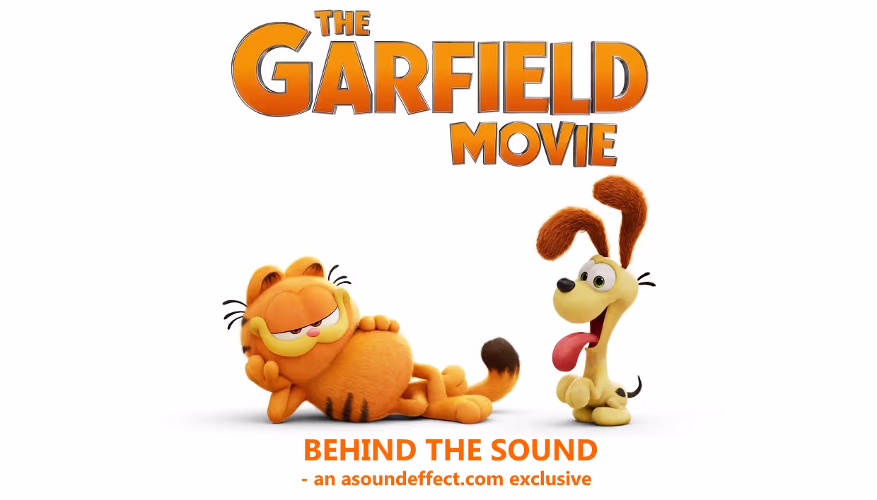 Behind the sound of The Garfield Movie