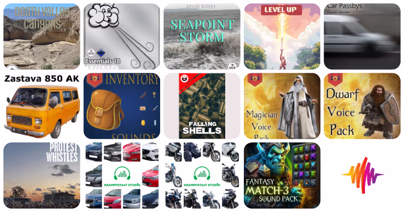 New sound effects libraries