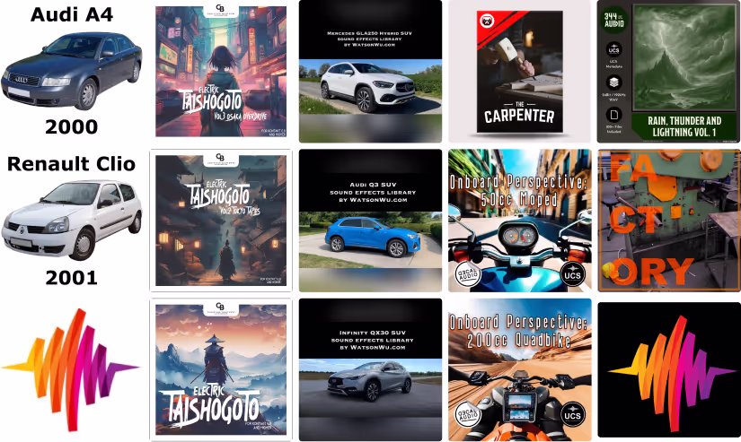 13 new sound libraries