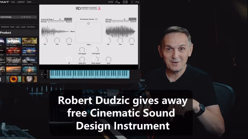 Robert Dudzic free sound effects instrument