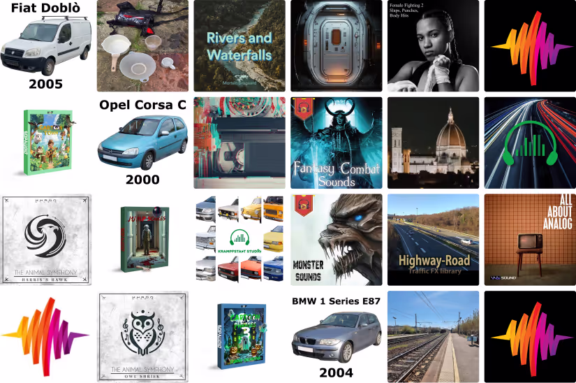 21 new sound libraries