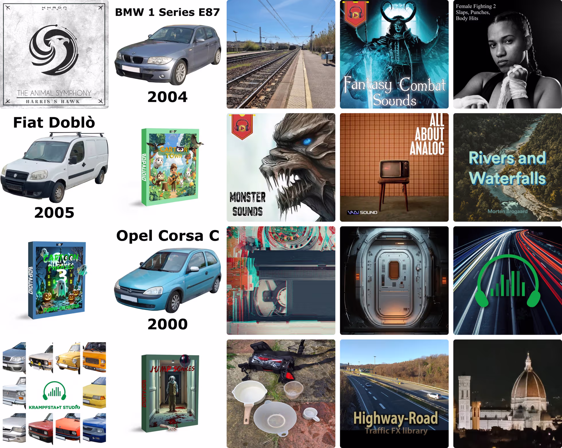 20 new sound libraries