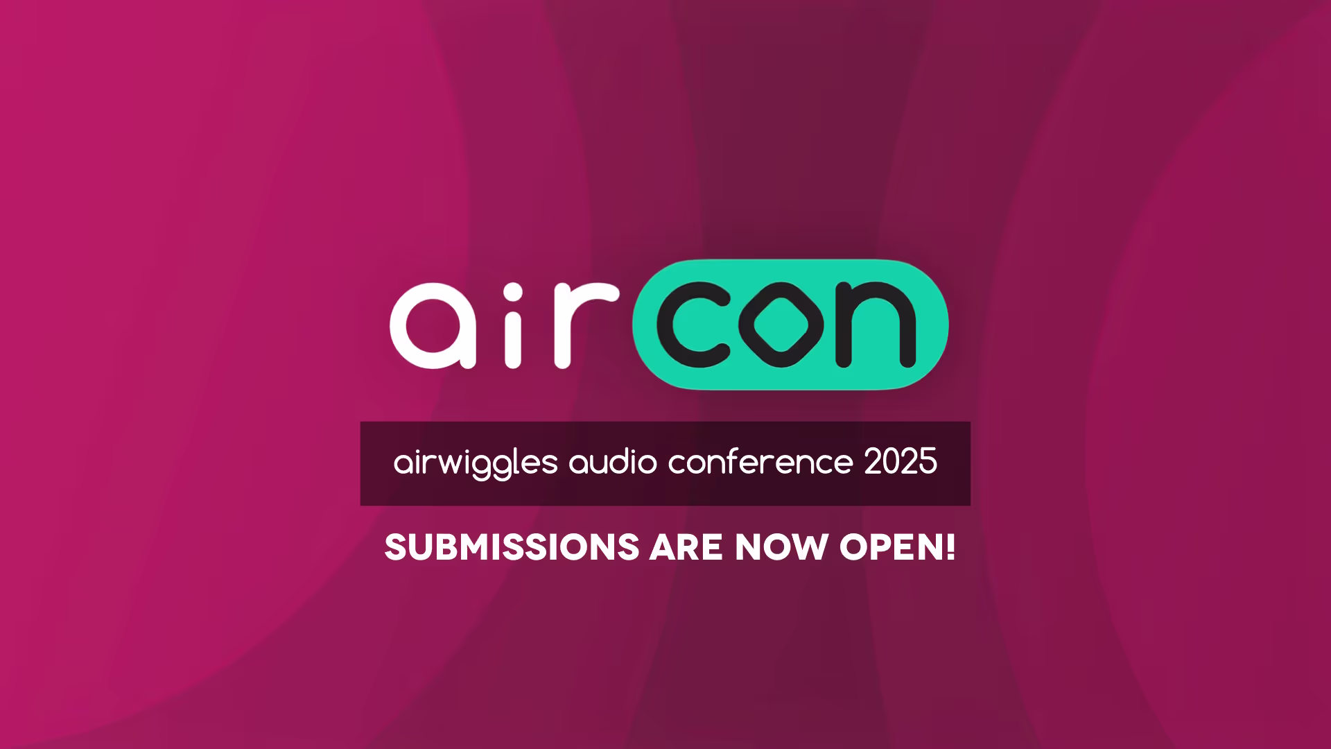 AirCon 2025 Submissions are now open: