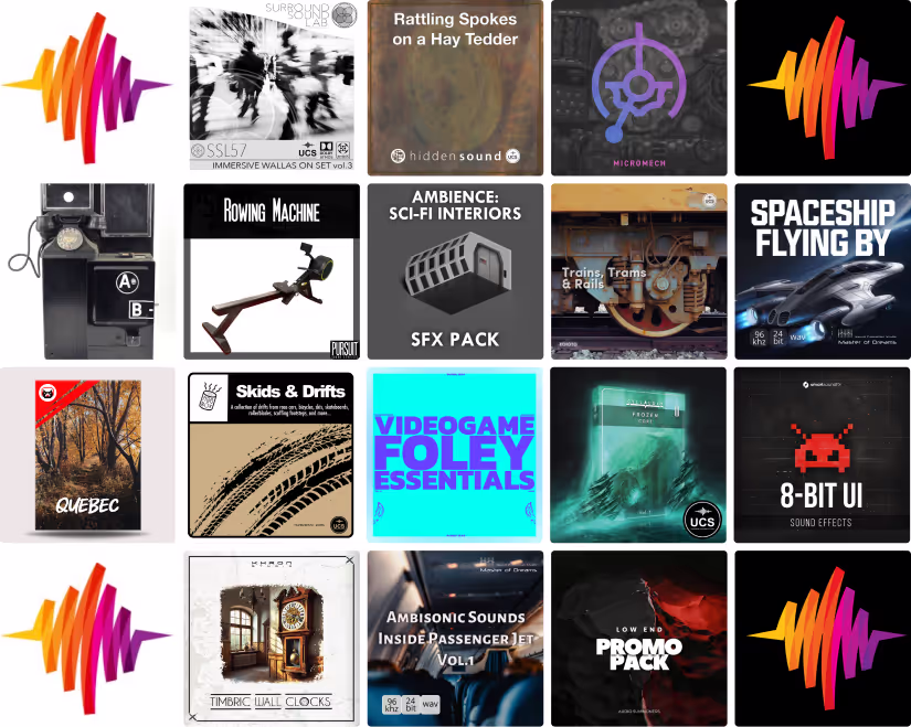 16 new sound libraries