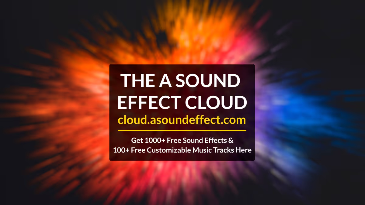 The A Sound Effect Cloud: Free sound effects and music
