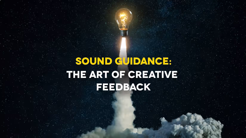 Sound design feedback guide