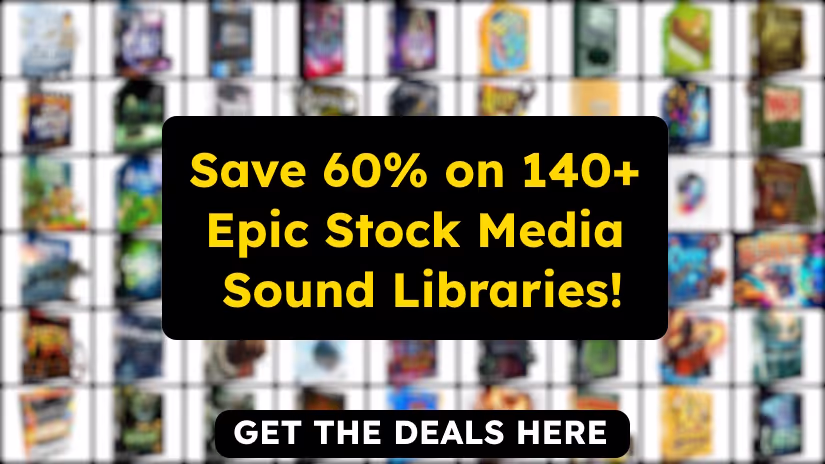 Epic Stock Media Sound Effects Sale