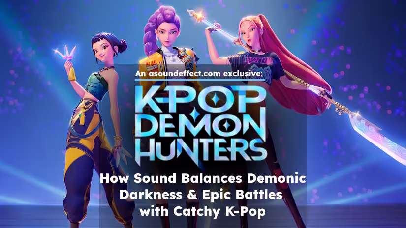 KPop Demon Hunters Film Sound Design and Sound Effects
