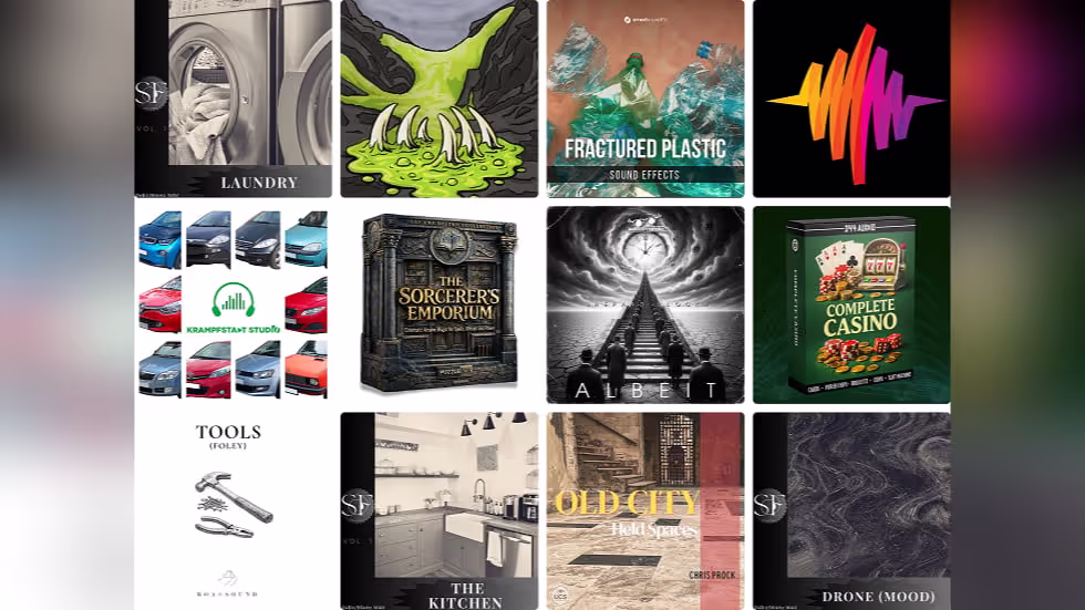 11 new sound libraries