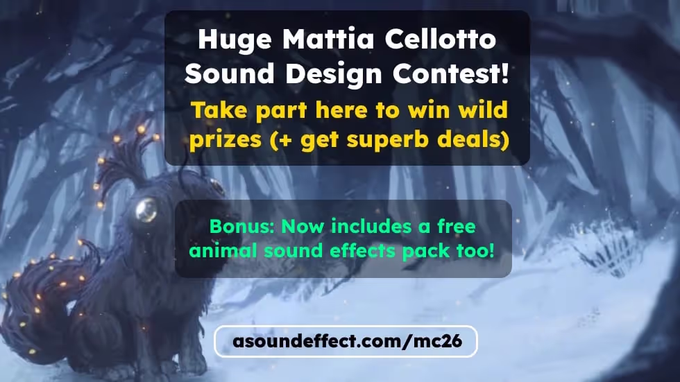 Mattia Cellotto Sound Design Contest 2026