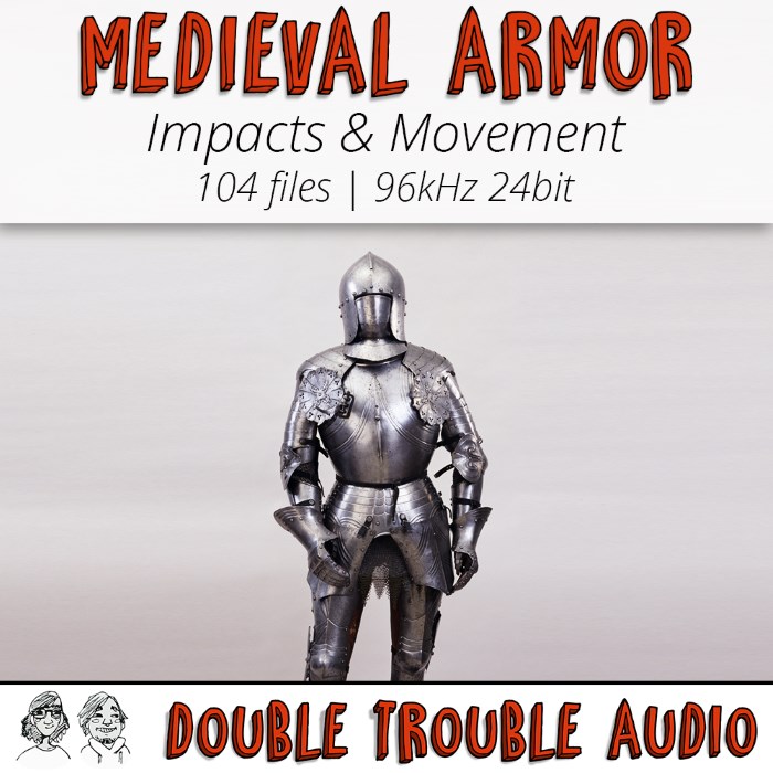 medival armor sound effects